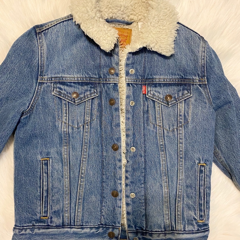Levi’s Sherpa Denim Jacket